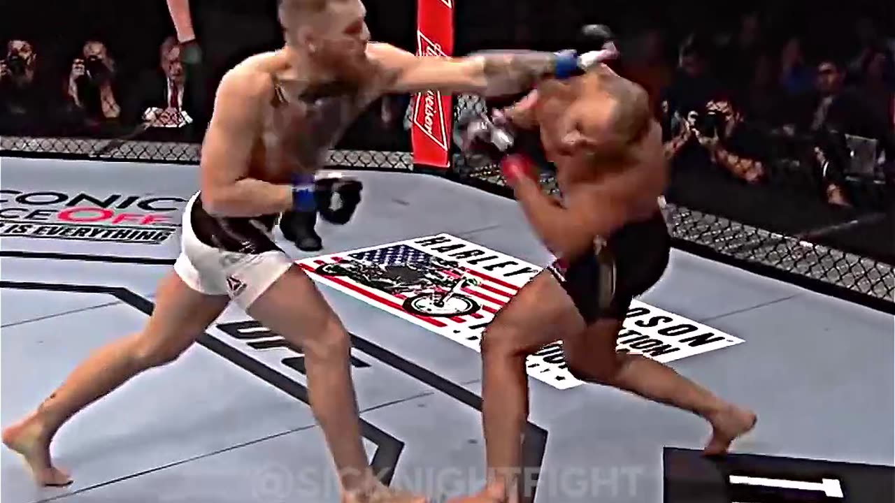 Conor McGregor vs Eddie Alvarez Fight Highlights