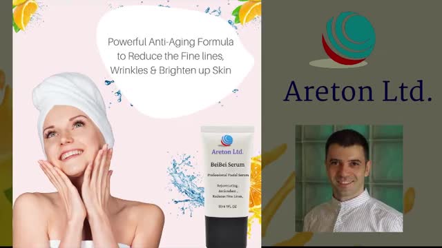 The Areton Bei Bei Serum With Key Ingredients