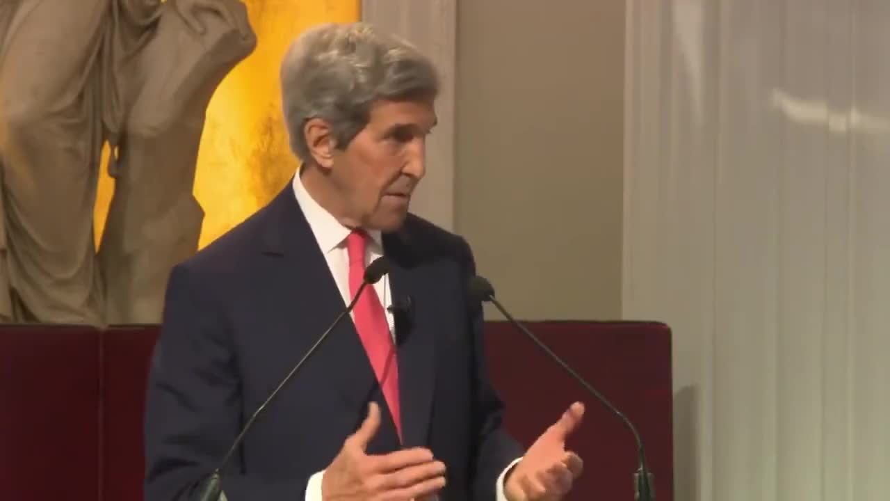 Biden Climate Czar John Kerry: "We have to fully transition to a resilient net-zero economy. Faster"