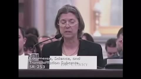 Dr. Curry testifies about Climate Change