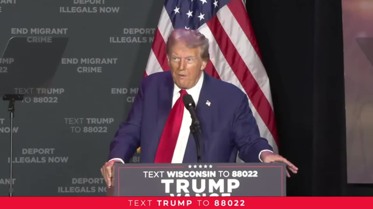 President Trump Prairie du Chien Wisconsin 9/28/24