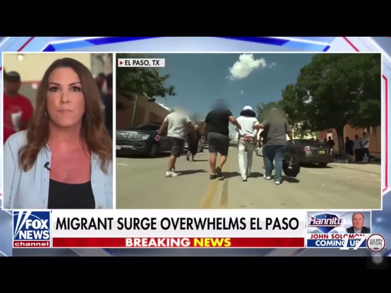 The migrant surge is overwhelming Elpaso.