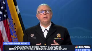 Trans Admiral Pushes "Gender Affirming Care" for Children