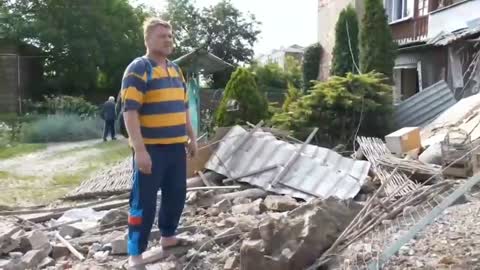 Rescued from the rubble after the racist shelling, a man and a woman tell how they could be buried