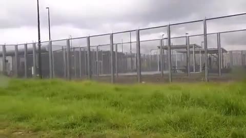 This is a leaked video of a new Australian Quarantine Camp. Australia is a dystopia Auschtralia