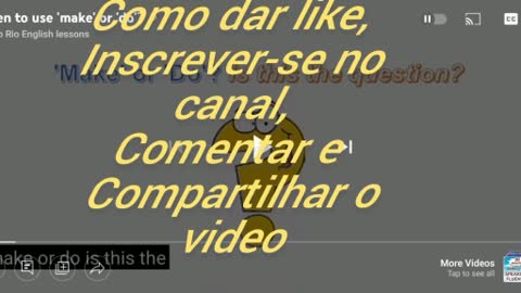 Como inscrever-se no canal