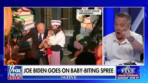 'The Five' reacts to Biden nibbling babies during Halloween celebration