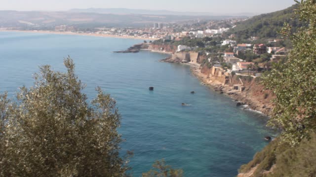 Lovers of nature and the sea, a beach of paradise