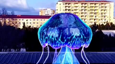 Jellyfish sky