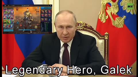 Putin reveals reason for invading Ukraine: sponsored by Raid Shadow Legends