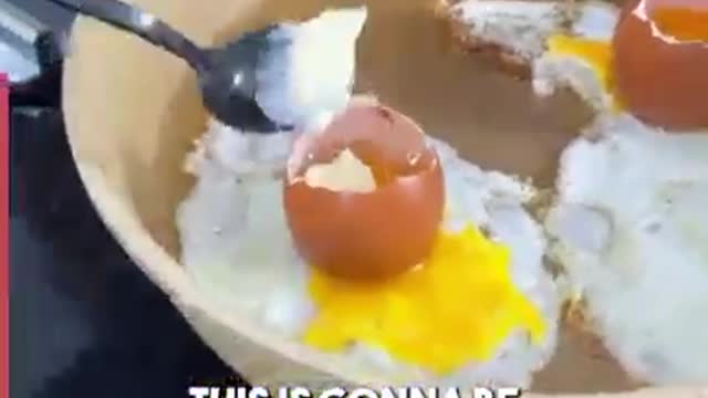 The Most Unique Eggs Breakfast!!!