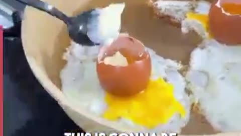 The Most Unique Eggs Breakfast!!!