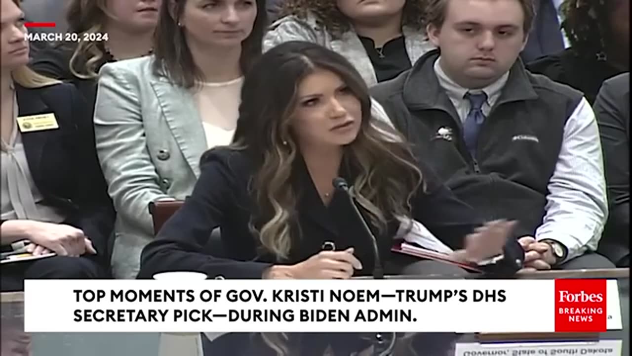 SUPERCUT: Top Moments Of Kristi Noem—Trump’s DHS Secretary Pick—During The Biden Administration