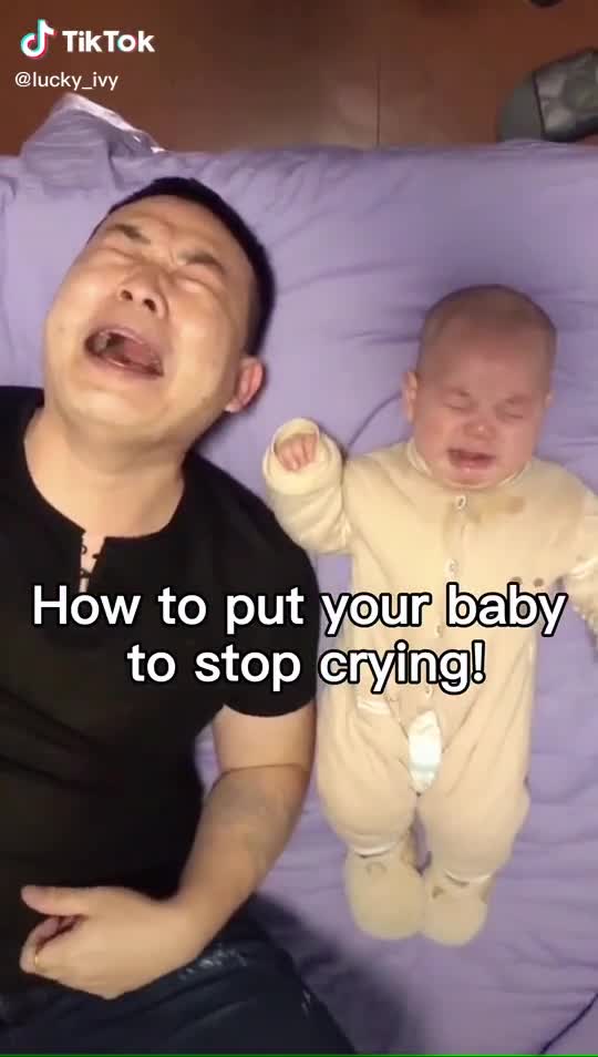 How to make the baby stop crying