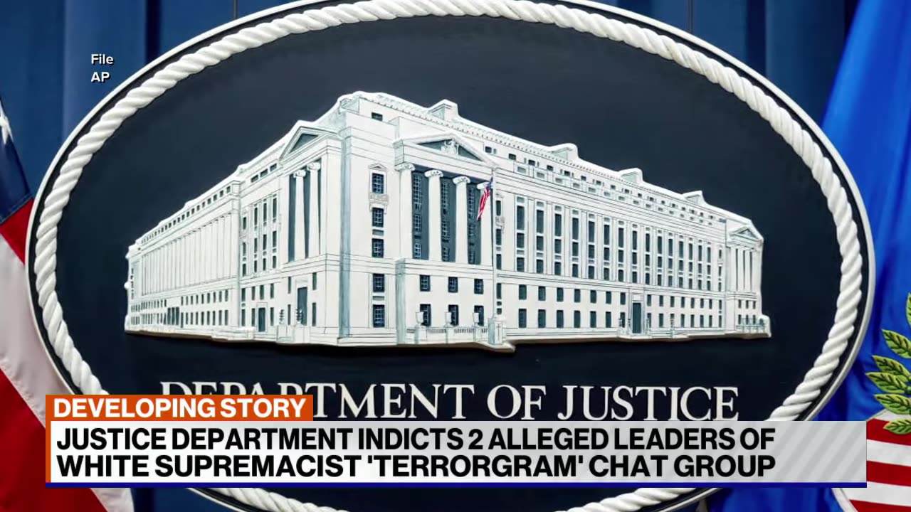 DOJ indicts 2 alleged white supremacist group leaders on federal crimes