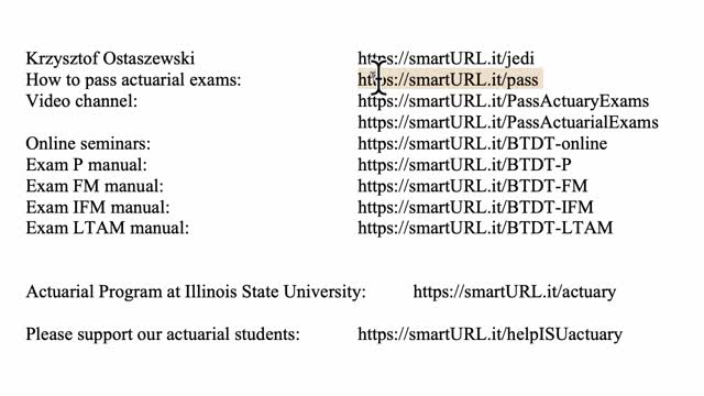 Exam LTAM exercise for June 15, 2021