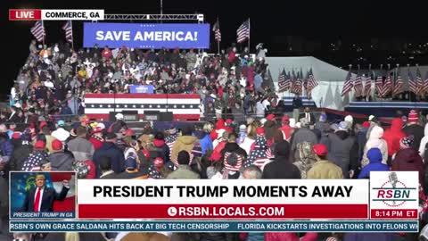 President Trump Full Speech From Commerce, GA 3/26/22