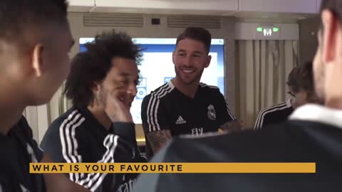 Marcelo, Belo, Romas and others Funny Moment Madrid Team