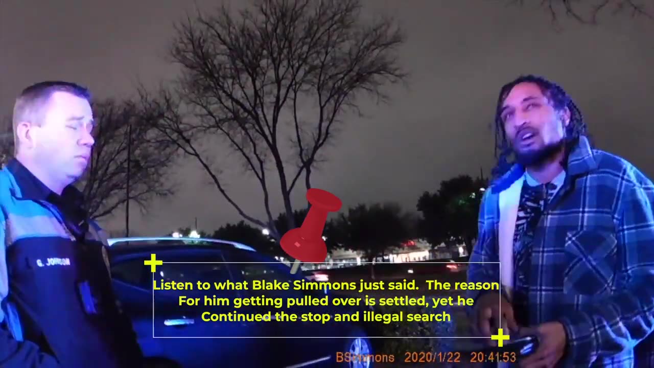 Blake Simmons Body Cam Annotated