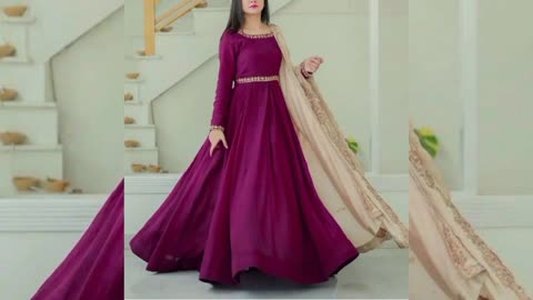 Very Beautiful Fancy Long Frock Designs For Party FunctionllLatest Fancy Frock designs 2023.