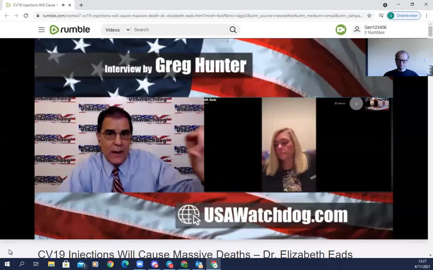 Interview Greg Hunter met Dr. Elizabeth Eads-BREAKING inentingen...