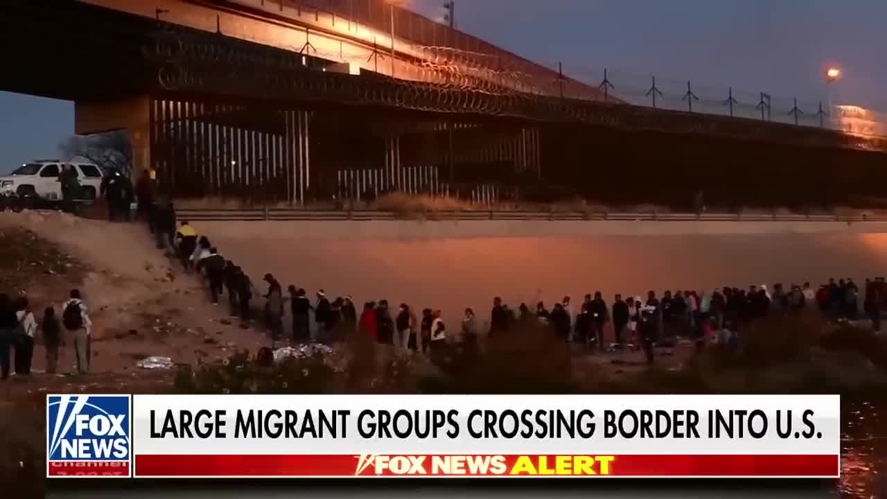 Bombshell video shows largest migrant caravan ever heading for this US city