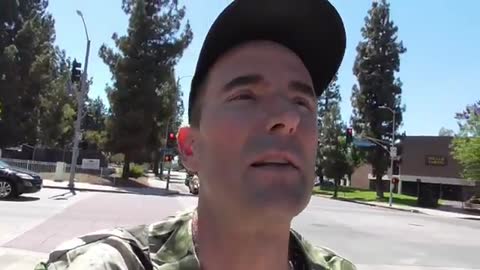 Homeless Man Targeted by Reptilians Laments