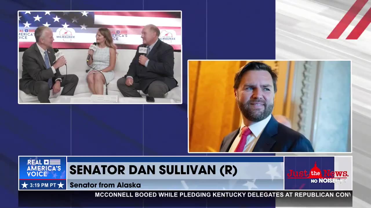 Sen. Dan Sullivan highlights the strengths J.D. Vance brings to Trump’s presidential ticket
