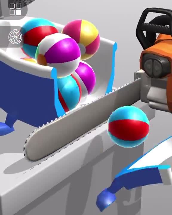 ASMR Cutting game! Relaxing sounds! Satisfying ASMR