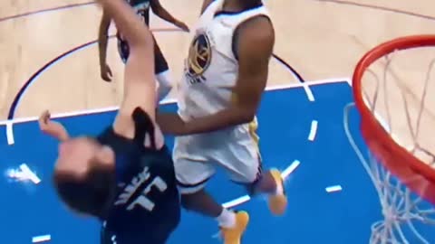 Luka Doncic Getting Dunked on by Andrew Wiggins - RIP 🪦 Luka