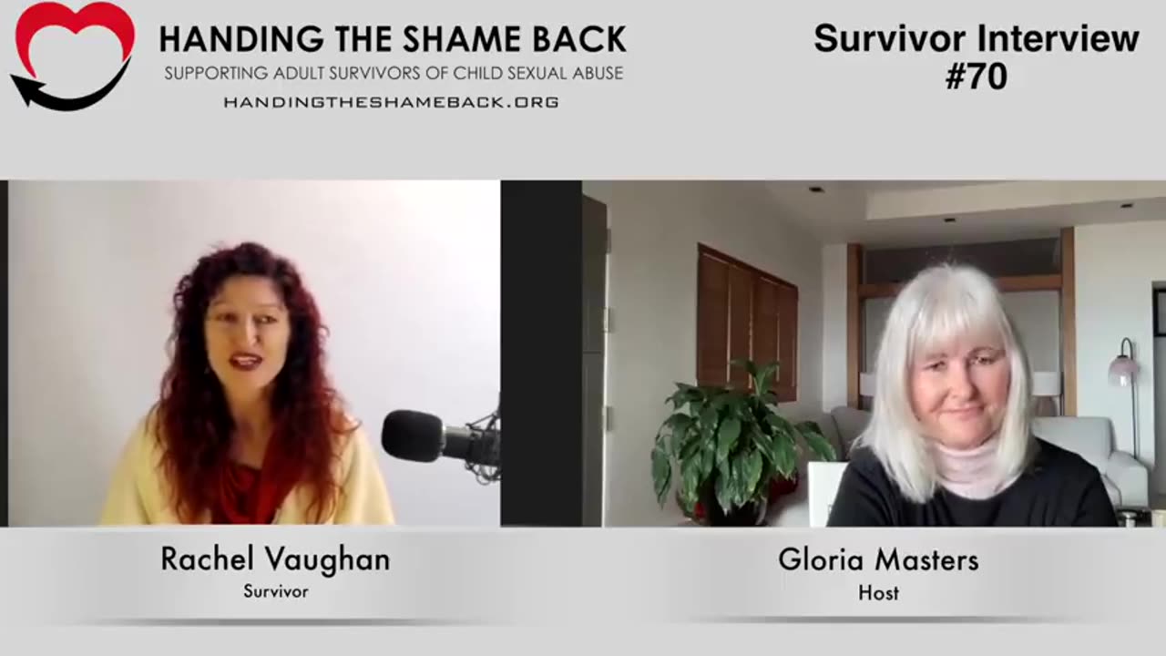 Gloria Masters and Rachel Vaughan - Handing the Shame Back