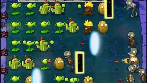 Plants vs zombies Minijuegos 11 Portal Combat