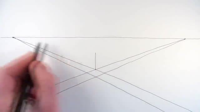 Connect The Centerline Of The Drawing To A Point