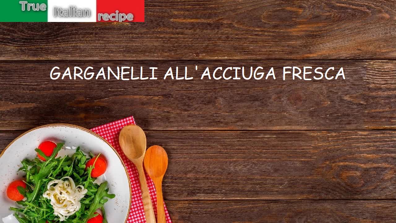 ENG - Garganelli all' acciuga fresca II