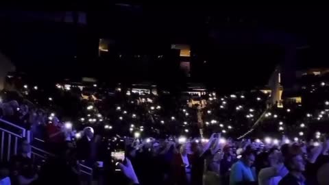 Thousands turned out in Houston for POTUS45 tonight! Watch the crowd as he was introduced