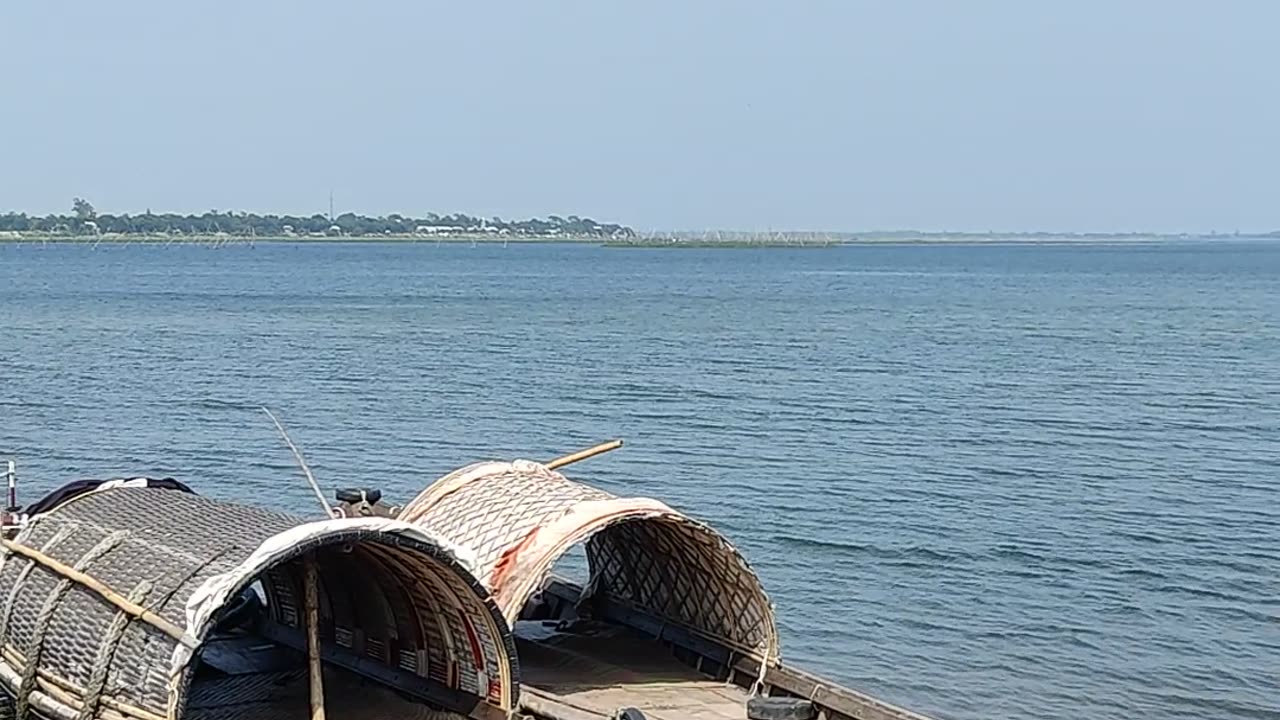 MEGHNA RIVER, SUNNY DAY, BOAT TOUR