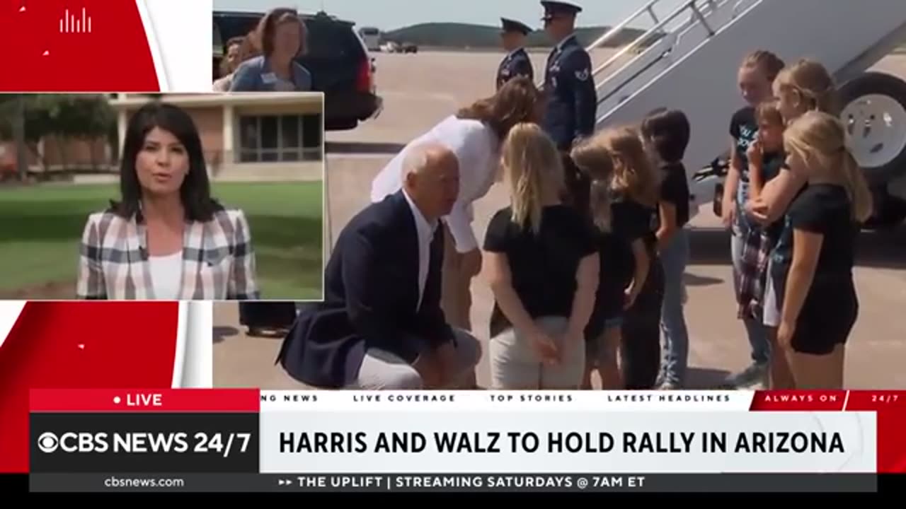 Harris-Walz campaign rally in Arizona as part of battleground state tour