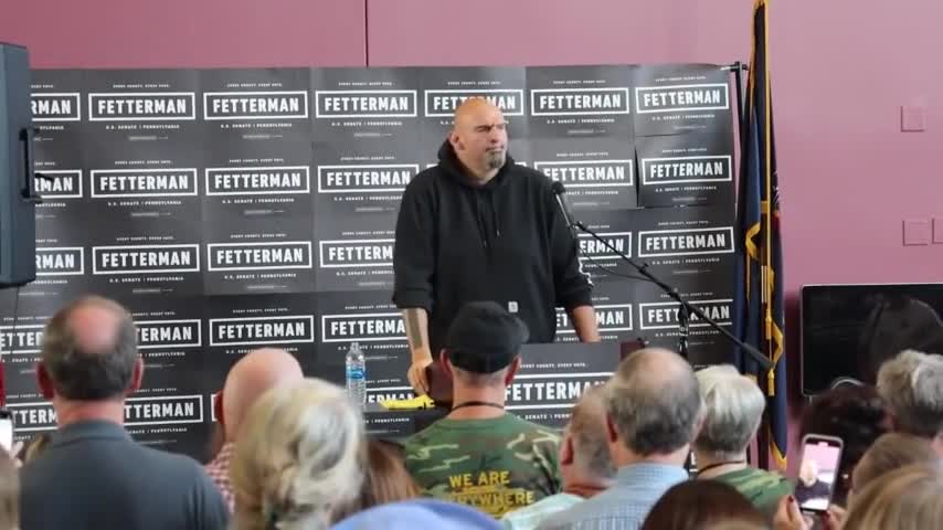 Crowd Is Confused After John Fetterman Says This...