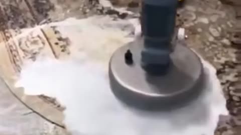 Satisfying - Cleaning the rug