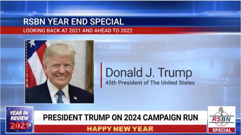 PRESIDENT TRUMP'S INTERVIEW OF DEC 30, 2021