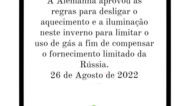 Alemanha aprova novas regras para economizar gás