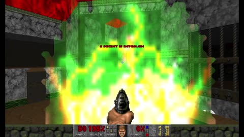 Doom 2 - Hell on Earth - The Catacombs (MAP22) - All secrets