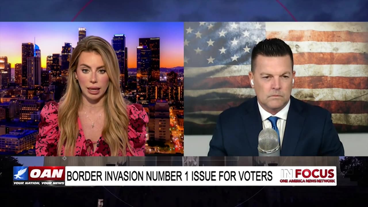 OAN Alison Steinberg with former CBP J.J. Carrell on Mayorkas' Treason invasion USA