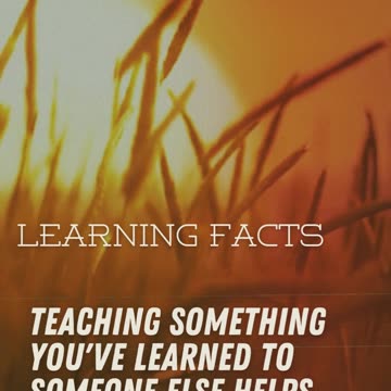 Learning Facts