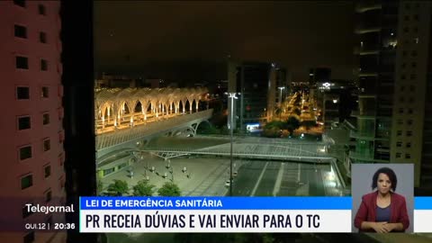 RTP - Anteprojeto de lei de Emergência sanitária