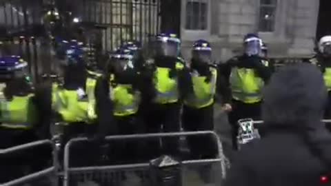 It's kicking off at downing Street