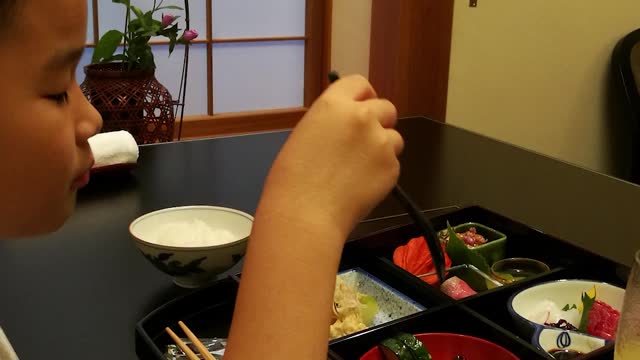 170808 Japan Kyoto: KAISEKI Lunch in a Michelin Star Restaurant HANA Kitcho