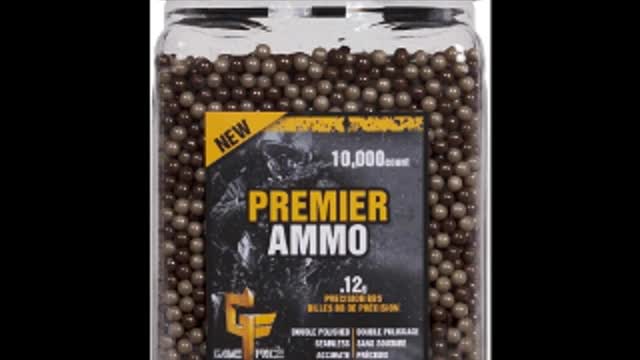 Game Face Crosman 10000 Ct. Camo Ammo 12gram AirSoft BBs, Multi, One Size