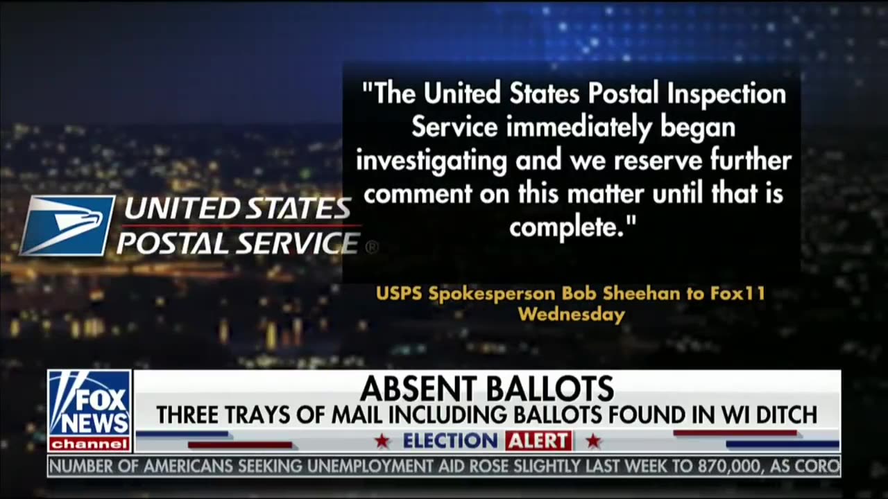 Voter & Mail-In Ballot Fraud discovered in Wisconsin.