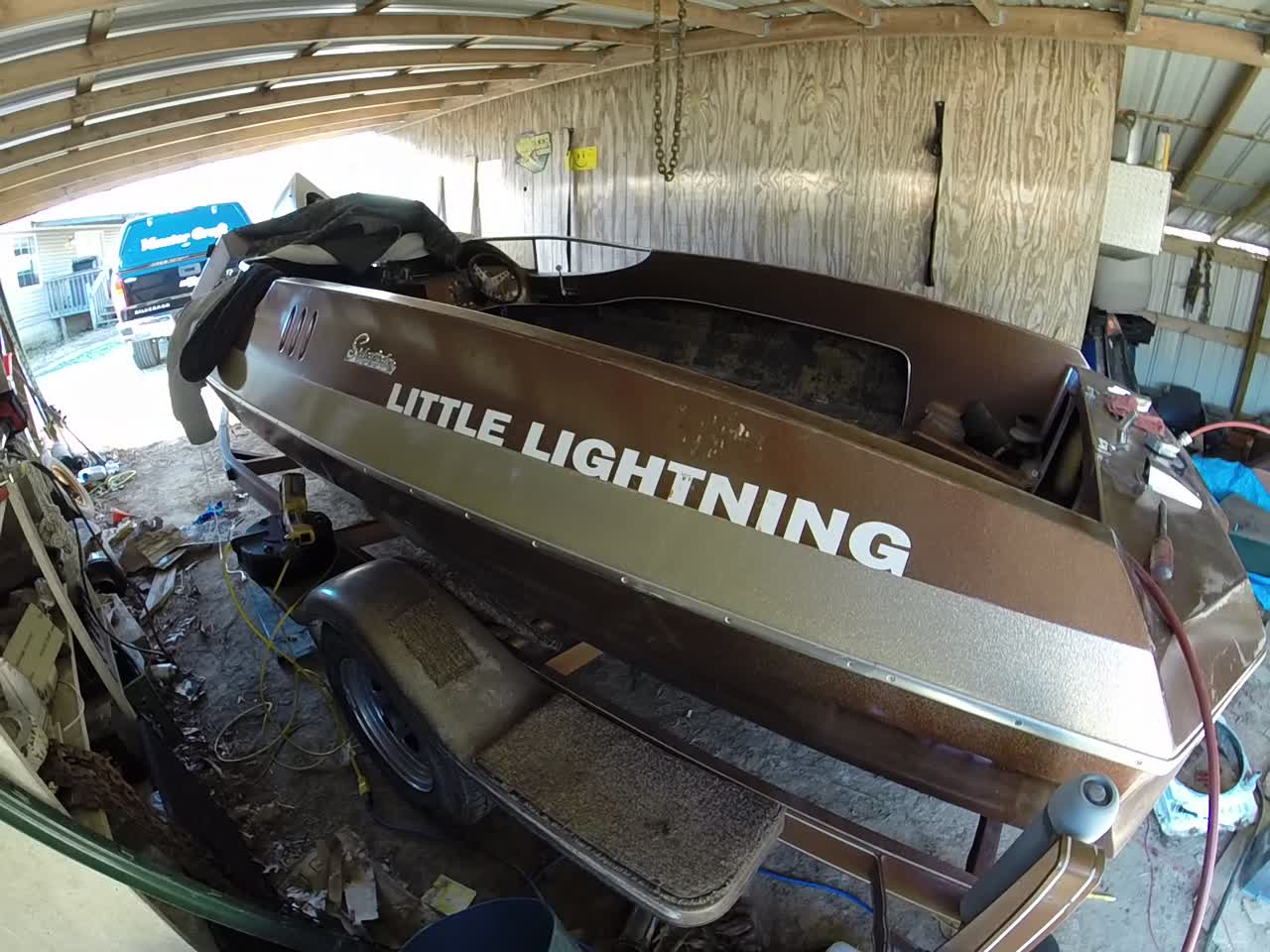 1973 Sidewinder jet boat restoration, part 4